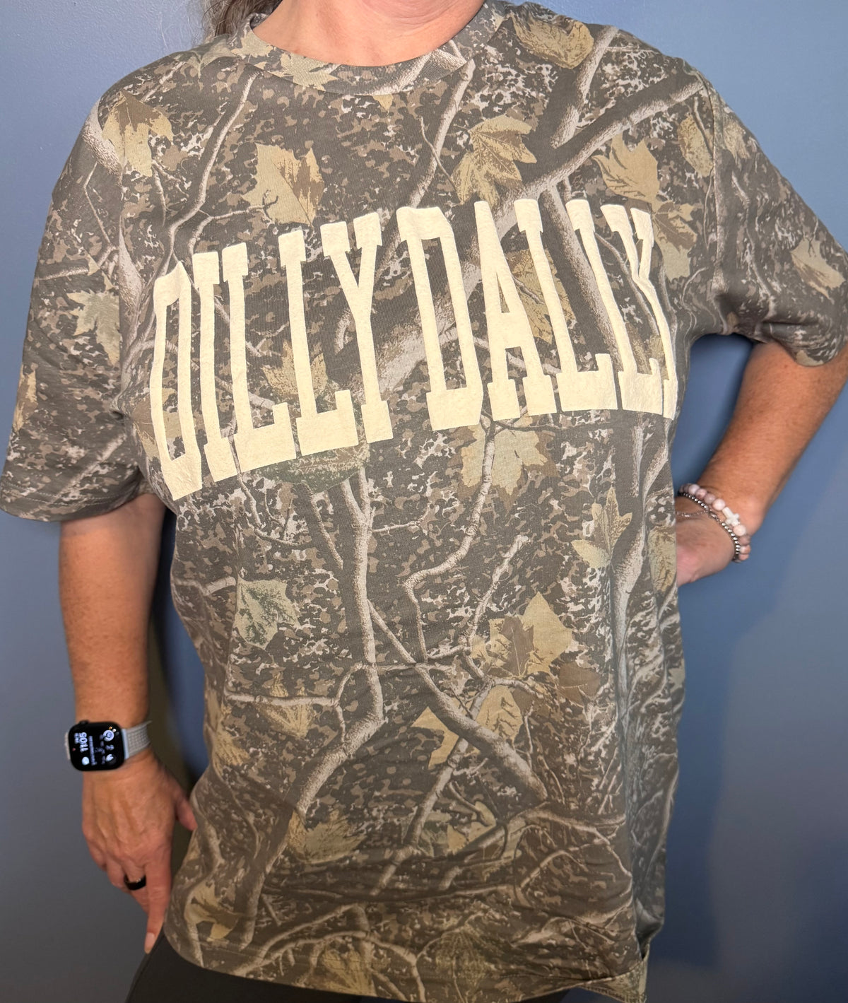 Dilly Dally Camo Shortsleeve